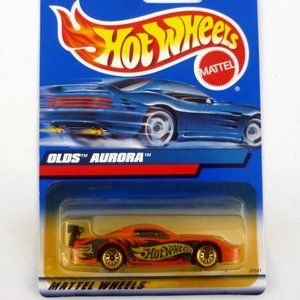 Hot Wheels Olds Aurora #175 Orange Die-Cast Car 2000